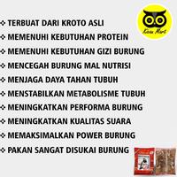 Gambar KROTO KRISTAL HARTONO PUR VOER COKLAT PAKAN BURUNG MURAI KACER CUCAK dari rejekistore0 undefined 4 Tokopedia