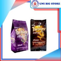 Gambar Delfi Twister Minis Black - Choco Wafer Roll Coklat 80 gr - Choco dari Uni Big Store undefined 1 Tokopedia