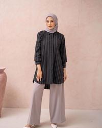 Gambar AIRAA TUNIC BLACK L TUNIK HEAVEN LIGHTS HL READYSTOCK FREEBOOK dari BELLEZAPRIME undefined 4 Tokopedia