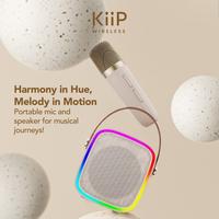 Gambar KIIP WIRELESS SPEAKER BLUETOOTH PORTABLE KARAOKE MICROPHONE RGB Y8 dari ChristCollections7 undefined 4 Tokopedia