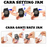 Gambar korek api jam bara las jet torch watch gas lighter gift box mewah unik - 2748 JAM BLACK dari vstore official undefined 5 Tokopedia