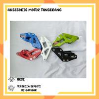 Gambar TENSIONER RANTAI KLX 150 STABILIZER RANTAI KLX 150 DTRACKER 150 ALLOY - Hijau dari AKSESORIS MOTOR TANGERANG undefined 5 Tokopedia