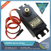Gambar MG995 RC DC High Speed Servo Motor Full Metal Precision Control | Torsi Torque 10~15kg.cm | 180/360 degree Rotation Continuous - 180 degree dari Supreme ID undefined 3 Tokopedia