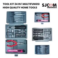 Gambar TOOLS BOX SET 24 IN 1 Tools Kit All In One Perkakas Rumah Multifungsi dari SJCam Indonesia undefined 2 Tokopedia