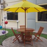 Gambar MEJA PAYUNG TAMAN,CAFE OUTDOOR - Sudah Finishing, 2,5 Meter dari Sandy jati furniture undefined 5 Tokopedia