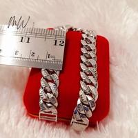 Gambar GELANG RANTE SISIK NAGA KOPONG PERAK 925 LAPIS EMAS PUTIH Berkualitas - 16cm dari mas Wellut undefined 3 Tokopedia