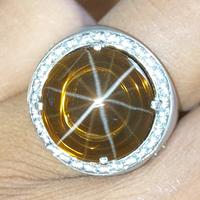 Gambar Natural 12 Ray Star Quartz Good Quality Clean Crystal Honey Color Rare dari Central Grosir Gemstone undefined 5 Tokopedia
