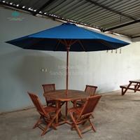 Gambar MEJA PAYUNG TAMAN,CAFE OUTDOOR - Sudah Finishing, 2,5 Meter dari Sandy jati furniture undefined 1 Tokopedia