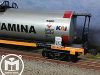 Gambar Miniatur Gerbong Pertamina Skala HO/HO Scale 1:76 - Roda Statis dari Medarrie Works-id undefined 5 Tokopedia