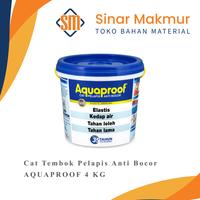 Gambar Cat Tembok Pelapis Anti Bocor AQUAPROOF 4 KG - Putih dari Sinar Makmur Tangerang undefined 1 Tokopedia