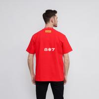 Gambar VTMT Rib Logo Solid Red Tee - S dari 807GARAGE undefined 4 Tokopedia