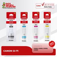 Gambar Tinta Canon GI-71 GI 71 Cyan Magenta Yellow Black original Ink Bottles dari Duta Sarana Computer undefined 2 Tokopedia