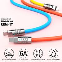 Gambar Kabel Gamers HC-15 kabel data Fast Charging Rotasi 180° 120W 6A- Micro dari Pedagang Remote_NEW undefined 3 Tokopedia