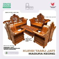 Gambar Kursi Tamu Madura Keong Kursi Tamu Kayu Sofa Kursi Jati Jepara 3211 dari Sumber Terang PLG undefined 1 Tokopedia
