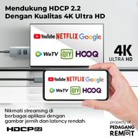 Gambar Kabel MHL USB Type C 3.1 to HDMI Full HD 4K 30Hz (HP to TV) PX MHA-20C dari Pedagang Remote_NEW undefined 2 Tokopedia