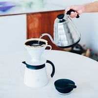 Gambar Hario v60 Polypropylene coffee dripper (with spoon）transparent 01 dari GREEN-TREE undefined 3 Tokopedia