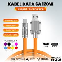 Gambar Kabel Gamers HC-15 kabel data Fast Charging Rotasi 180° 120W 6A- Micro dari Pedagang Remote_NEW undefined 1 Tokopedia