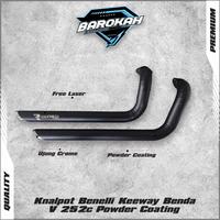 Gambar Knalpot Benelli Keeway Benda V 252c Powder Coating - FastspeedMuffler dari Barokah Exhaust undefined 1 Tokopedia