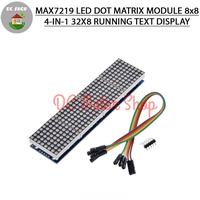 Gambar MAX7219 LED DOT MATRIX MODULE 8x8 4-IN-1 32X8 RUNNING TEXT DISPLAY dari Store JKT09 undefined 2 Tokopedia