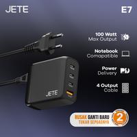 Gambar Charger HP 100 Watt Fast Charger JETE E7 4 Port Power Delivery dari Doran Gadget Store undefined 3 Tokopedia