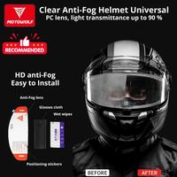 Gambar Motowolf Anti Fog Helm Pinlock Anti Embun Helm Universal Premium dari GR Garasi Motoshop undefined 1 Tokopedia