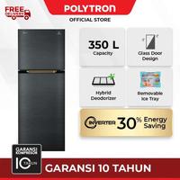 Gambar POLYTRON Kulkas 2 Pintu Belleza Big Liter Inverter 350 Liter Inverter dari 3 STAR ELECTRONICS undefined 1 Tokopedia