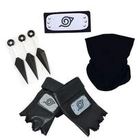 Gambar Headband + Mask + Gloves + Kun/Set Kakashi Cosplay Anime Naruto 7 pcs dari Store ARTOMORO undefined 1 Tokopedia