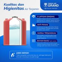 Gambar Toren Air Tangki Air Tandon Air Grand Prime 5000 Liter Tedmond Premier - SBY SDA Gresik, Orange dari IndobangunTeknik undefined 3 Tokopedia