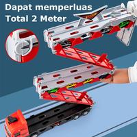 Gambar Mainan Edukasi Anak Diecast Truk Transformasi 2in1 Jumbo dari Olive Tree Indonesia undefined 5 Tokopedia