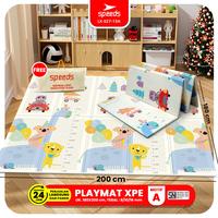 Gambar SPEEDS Matras Playmat Bayi karpet Lipat Foam XPE SNI180x200x9mm 027-14 - F, 180X200X9MM dari SPEEDS STORE SUMATERA undefined 4 Tokopedia