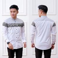 Gambar Baju Koko pria Lengan Panjang / Baju Koko muslim / Koko kurta viral - kode 1, XXL dari batik iqlab undefined 2 Tokopedia
