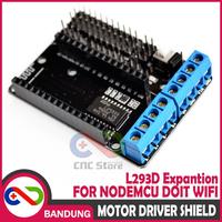 Gambar L293 L293D MOTOR DRIVER SHIELD FOR NODEMCU DOIT WIFI ESP8266 BOARD dari RealElektronik undefined 3 Tokopedia