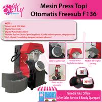 Gambar Mesin Press Topi FreeSUB Otomatis / Cap Heat Press Auto Open dari Silky Digital Sablon undefined 3 Tokopedia