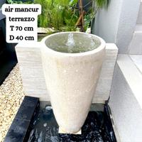 Gambar Guci air mancur terrazzo dari Nuansa Hijau Indonesia undefined 1 Tokopedia