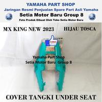 Gambar Cover Tengki Under Seat Hijau Tosca MxKing Mx King Asli Yamaha 2PV-F842M-00-PD dari Setia Motor Baru Grup 8 undefined 1 Tokopedia
