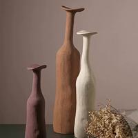 Gambar EXILE Morandi Style Flower Vase/ vas bunga art home decor keramik - white dari Belleshome undefined 5 Tokopedia