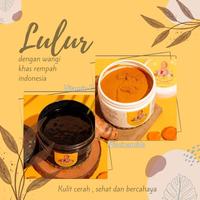 Gambar LULUR REMPAH HJ ATI & BEDDA LOTTONG HJ ATI - HJ ATI REMPAH dari Saaharashop undefined 1 Tokopedia