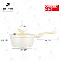 Gambar Panci Anti Lengket | Micro-pressure Saucepan Non Stick D.18 cm - Cooker King dari PrimaSaranaAbadi undefined 3 Tokopedia