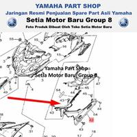 Gambar Cover Tengki Under Seat Hijau Tosca MxKing Mx King Asli Yamaha 2PV-F842M-00-PD dari Setia Motor Baru Grup 8 undefined 3 Tokopedia