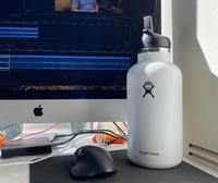 Gambar Botol Thermos Hydro Flask 64 oz / 1,892 ml Wide Mouth Flex White dari Pilipili_NEW undefined 4 Tokopedia