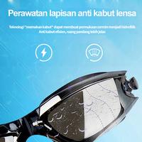 Gambar Kacamata Renang Remaja Anti Fog & UV Pro Tection+Ear Plug Anti,Lentur Swimming Glass Lensa Jernih dari Living Tech Indonesia undefined 4 Tokopedia