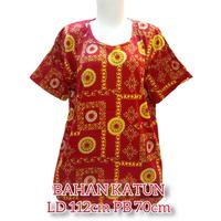 Gambar kaos jumbo wanita big size ld 120cm baju harian rumahan - dusty dari Davinne Outlet undefined 5 Tokopedia