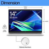 Gambar HP Pavilion Plus 14 OLED ew0015TU i7-1355U Iris Xe 16GB 1TB SSD - Natural Silver dari Distributor Laptop - HP Authorized undefined 4 Tokopedia
