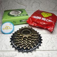 Gambar Sprocket Freewheel Gir 7 Speed DIAMOND 14-28T ULIR DRAT Gear BLACK BROWN Sepeda MTB Federal Lipat Seli Folding Bike Roadbike dari LilsunshineshopBikePart undefined 3 Tokopedia