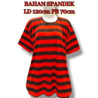 Gambar kaos jumbo wanita big size ld 120cm baju harian rumahan - dusty dari Davinne Outlet undefined 2 Tokopedia