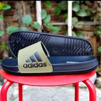 Gambar sandal adidas jumbo 44 45 46 47 48 49 50 big size 40 sampai 50 - Hitam, 48 dari CLOVERS.TM undefined 2 Tokopedia