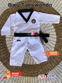 Gambar Baju Taekwondo Anak | Dobok Bayi | Set Baju Beladiri - NEWBORN dari Babydory_NEW undefined 1 Tokopedia