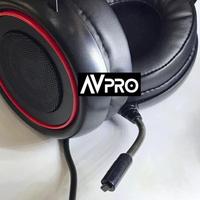 Gambar Laskar_ DbE GM100 Gaming Headphone with LED & Flexible Mic - NEW 1-PLUG dari Laskar Fortuna undefined 2 Tokopedia