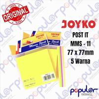 Gambar Post It Joyko 5 Warna 77 x 77 MMS - 11 dari Popular Stationery PWT undefined 1 Tokopedia