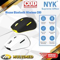 Gambar Mouse NYK C80 Dual Mode Bluetooth Wireless Rechargeable dari Multimed Computer undefined 1 Tokopedia